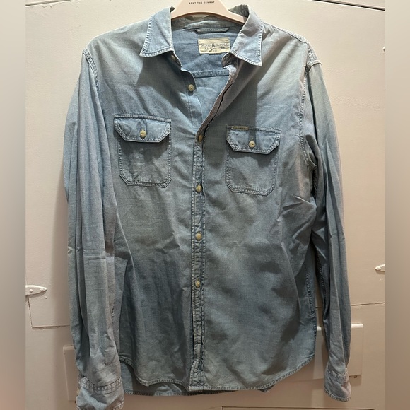 Denim button-up shirt - Picture 2 of 4